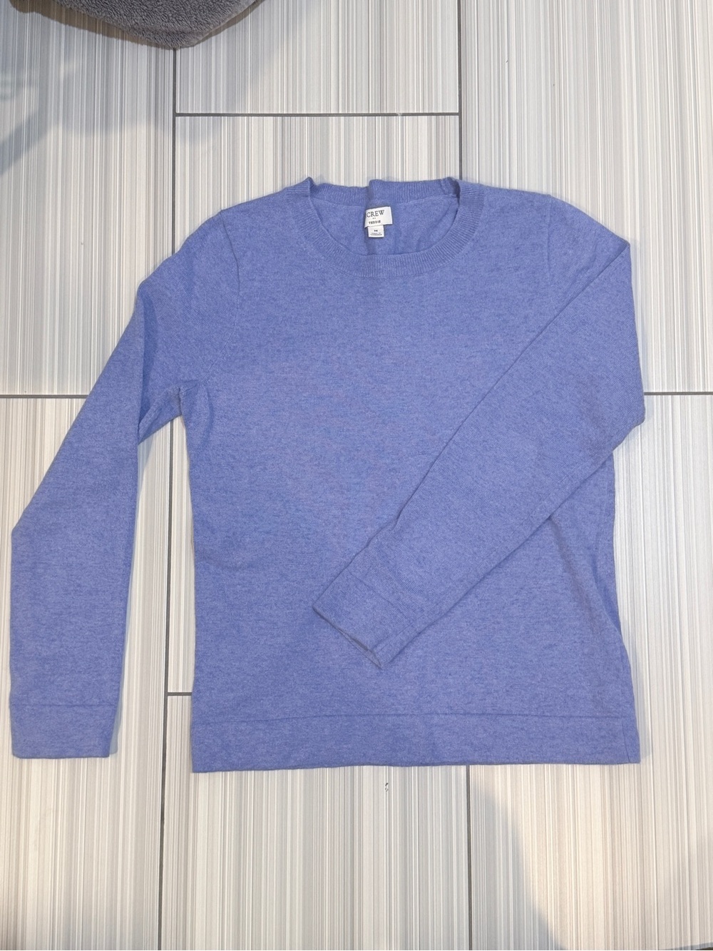 J. Crew Women’s Classic Crewneck Sweater in Periwinkle Blue